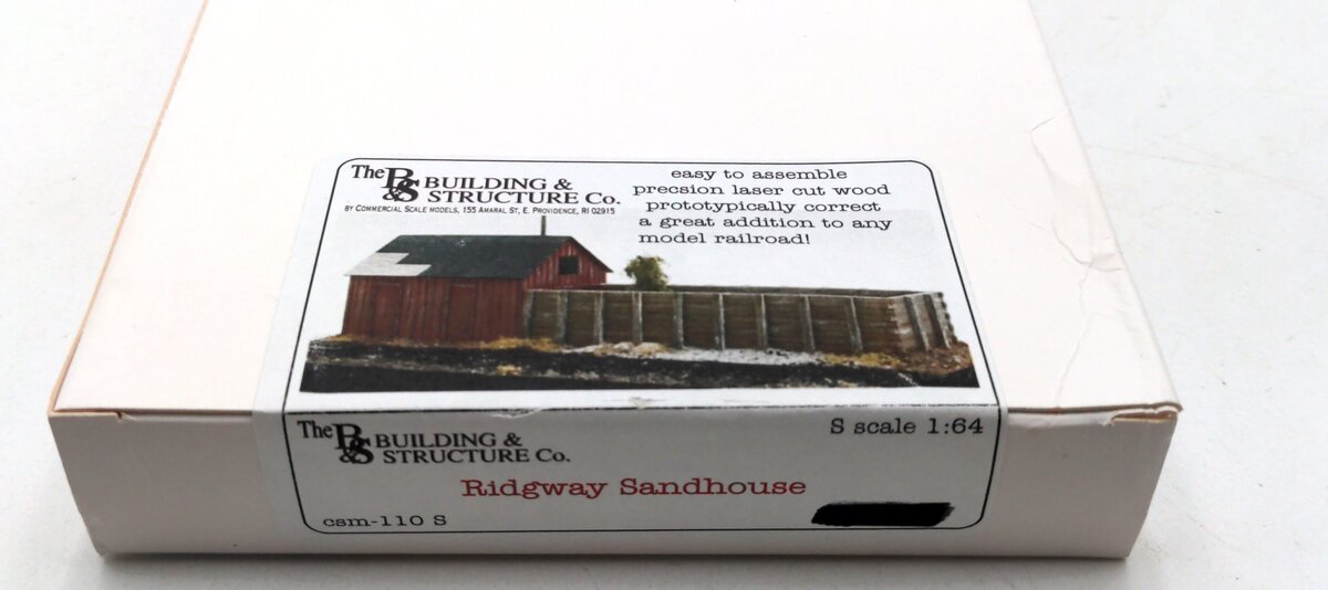 The Building & Structure 110S S Scale Ridgeway Sandhouse Kit