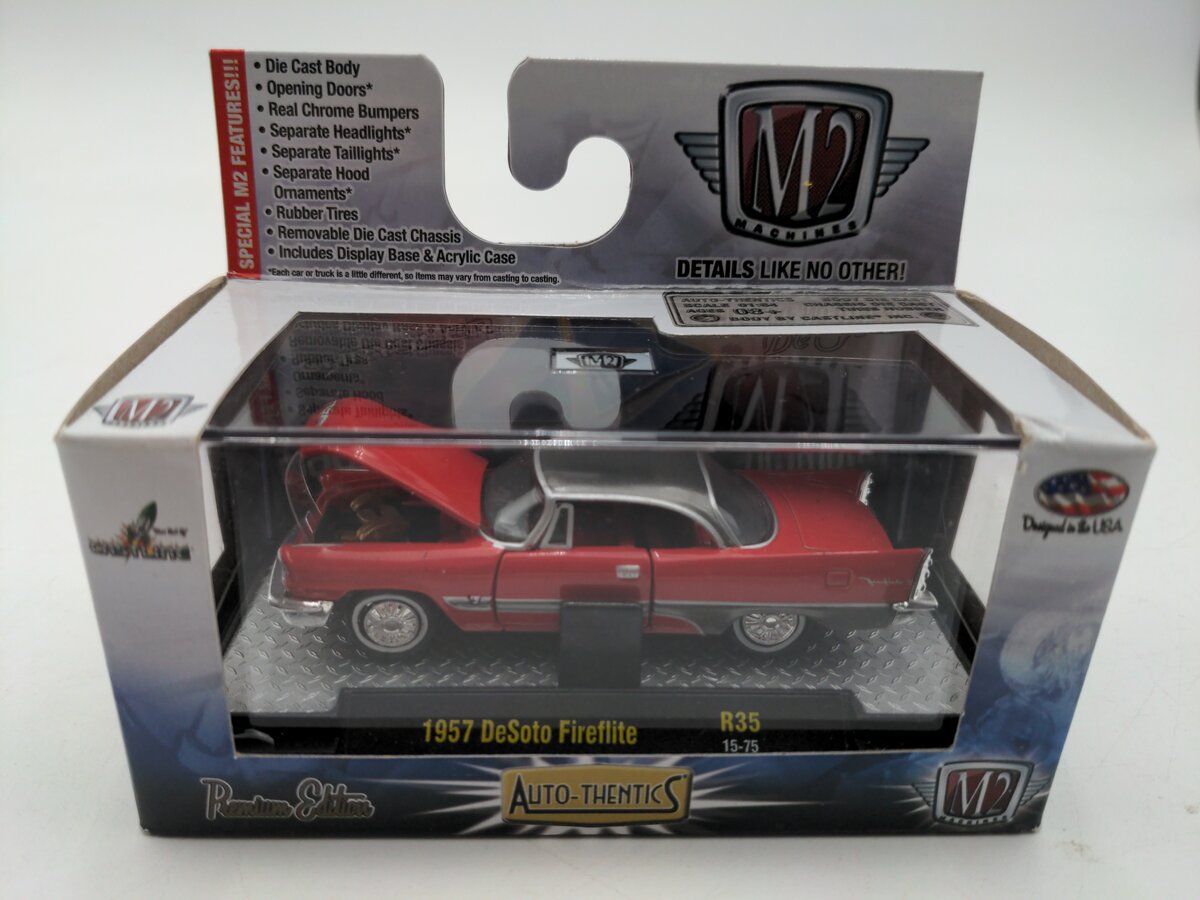 M2 Machines 32500 1:64 1957 Desoto Fireflite R35 15-75