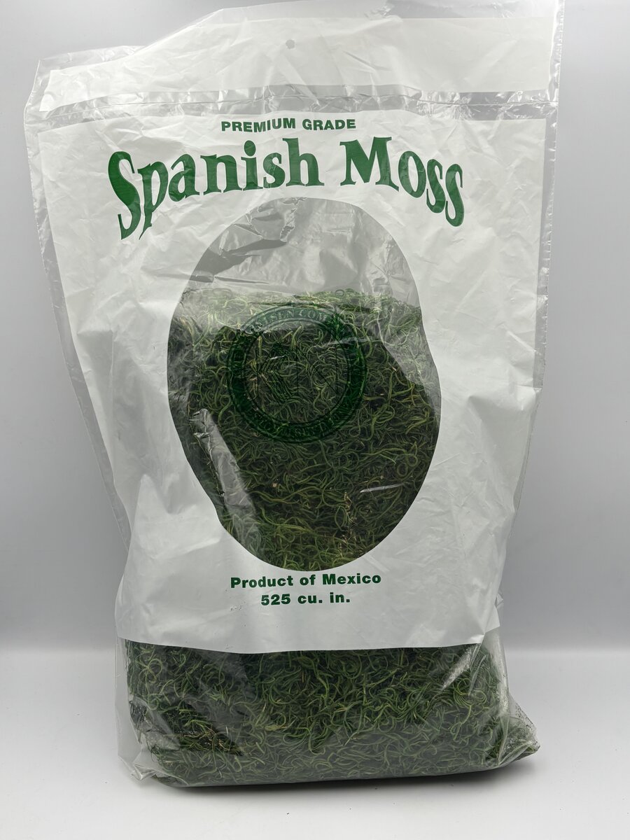 Knud Nielsen 739896 Premium Grade Spanish Moss 525cu Inches