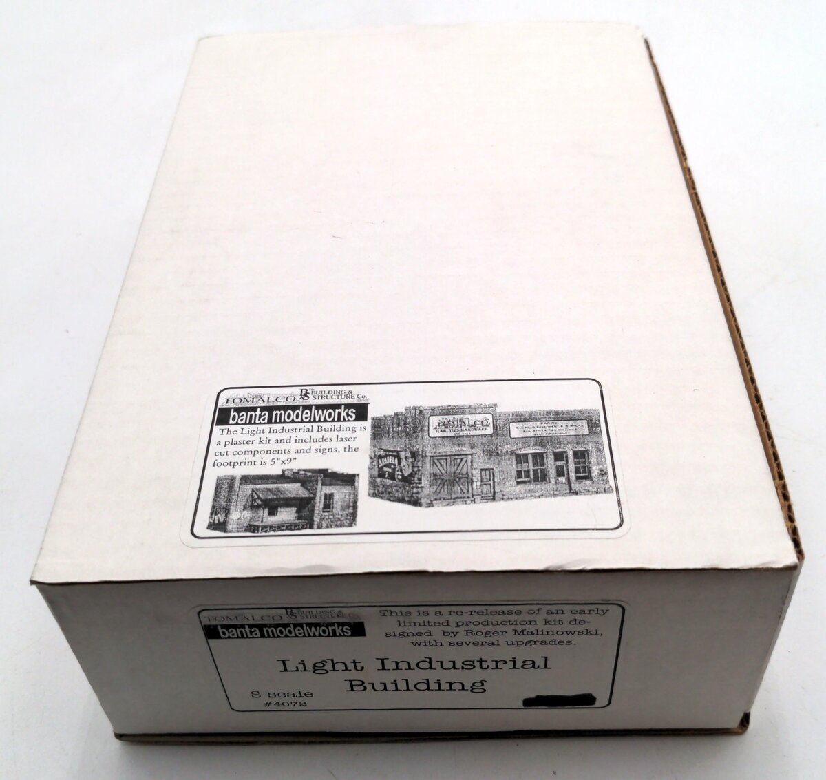 Banta Model Works 4072 S Scale Light Industrial Building Kit