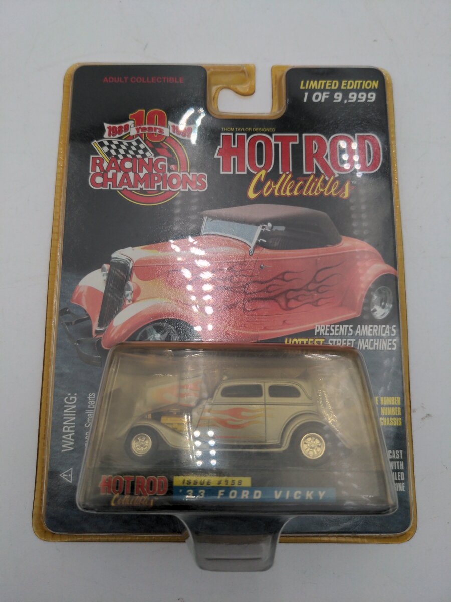 Racing Champions 98900 Hot Rod '33 Ford Vicky #158