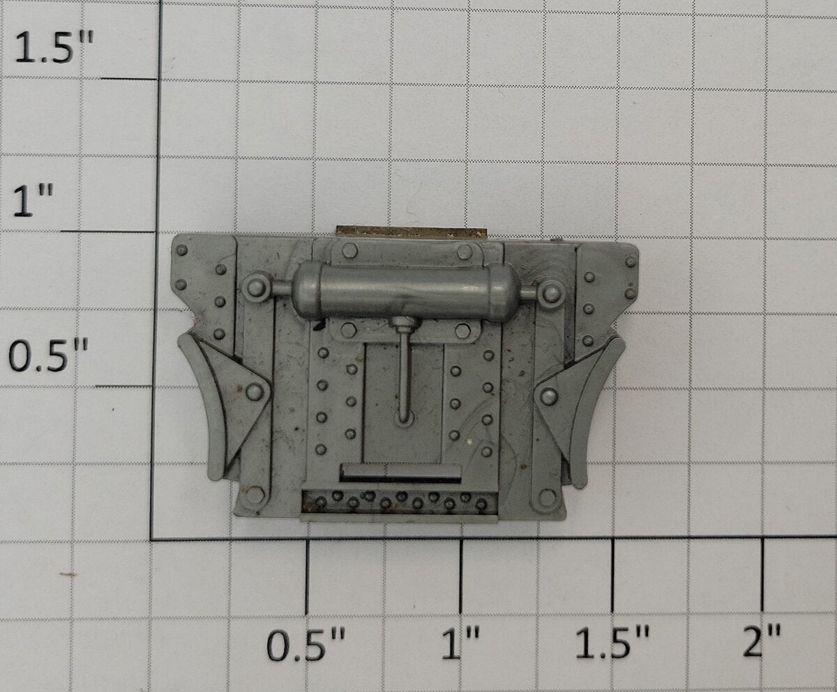 Lionel 54-32 Ballast Tamper Car Gray Ornamental Brake Detail