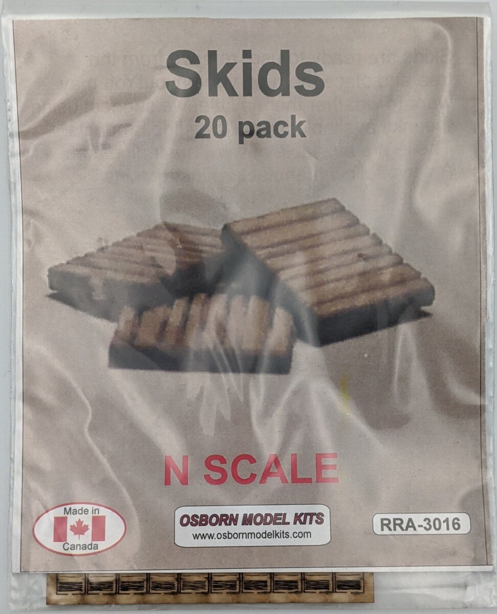 Osborn Model Kits RRA-3016 N Skids (20 Pack)