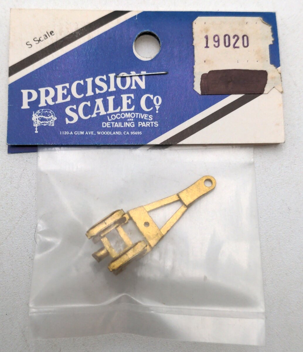 Precision Scale Co. 19020 S Scale Truck, Lead, Less Wheels K-27