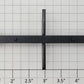 S-Helper 1278-07-01 Open Top Hopper Black Metal Center Sill Underframe