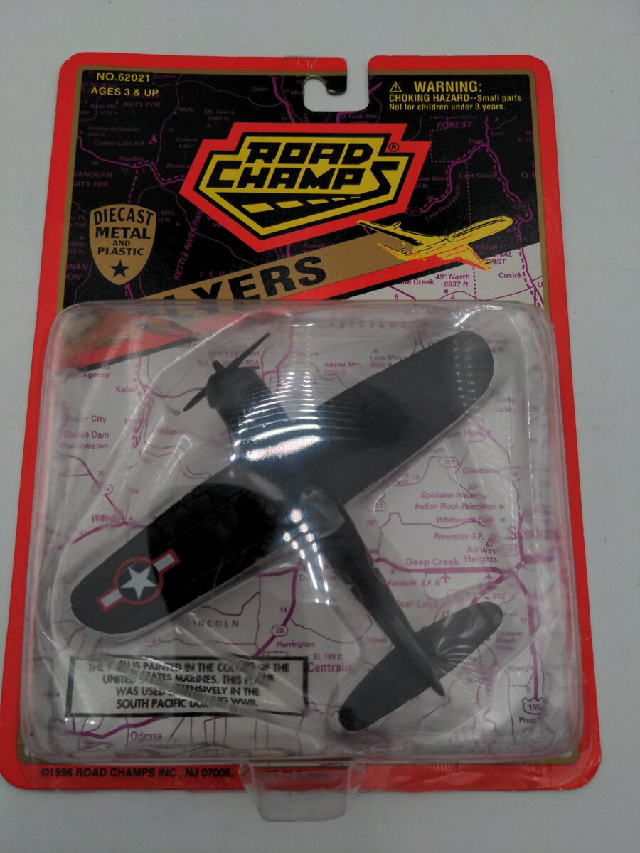 Road Champs 62021 F-4U United States Marines Flyers Plane