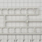 S-Helper 653-07-00-W White Switcher Stanchion Sprue (Set of 14)