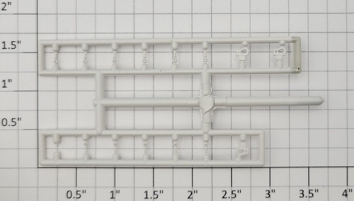 S-Helper 653-07-00-W White Switcher Stanchion Sprue (Set of 14)