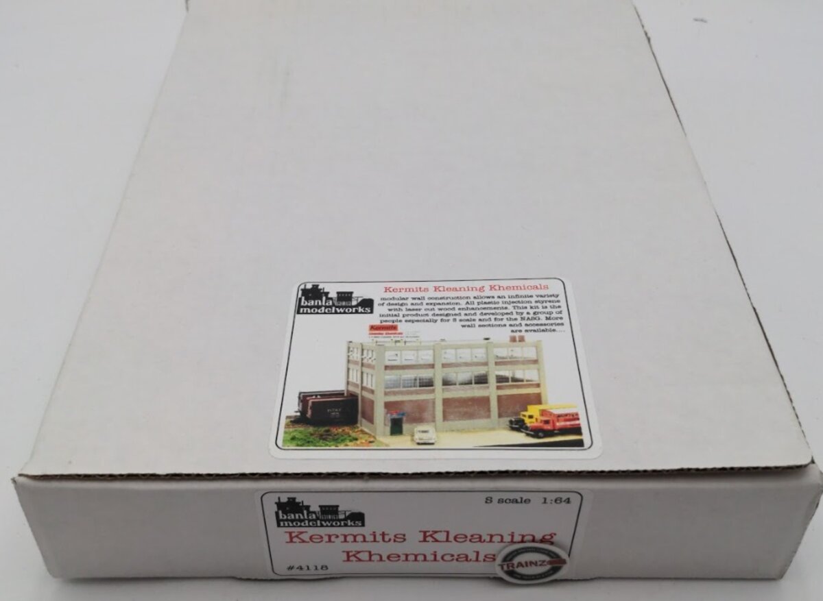 Banta Model Works 4118 S Scale Kermits Kleaning Khemicals Building Kit
