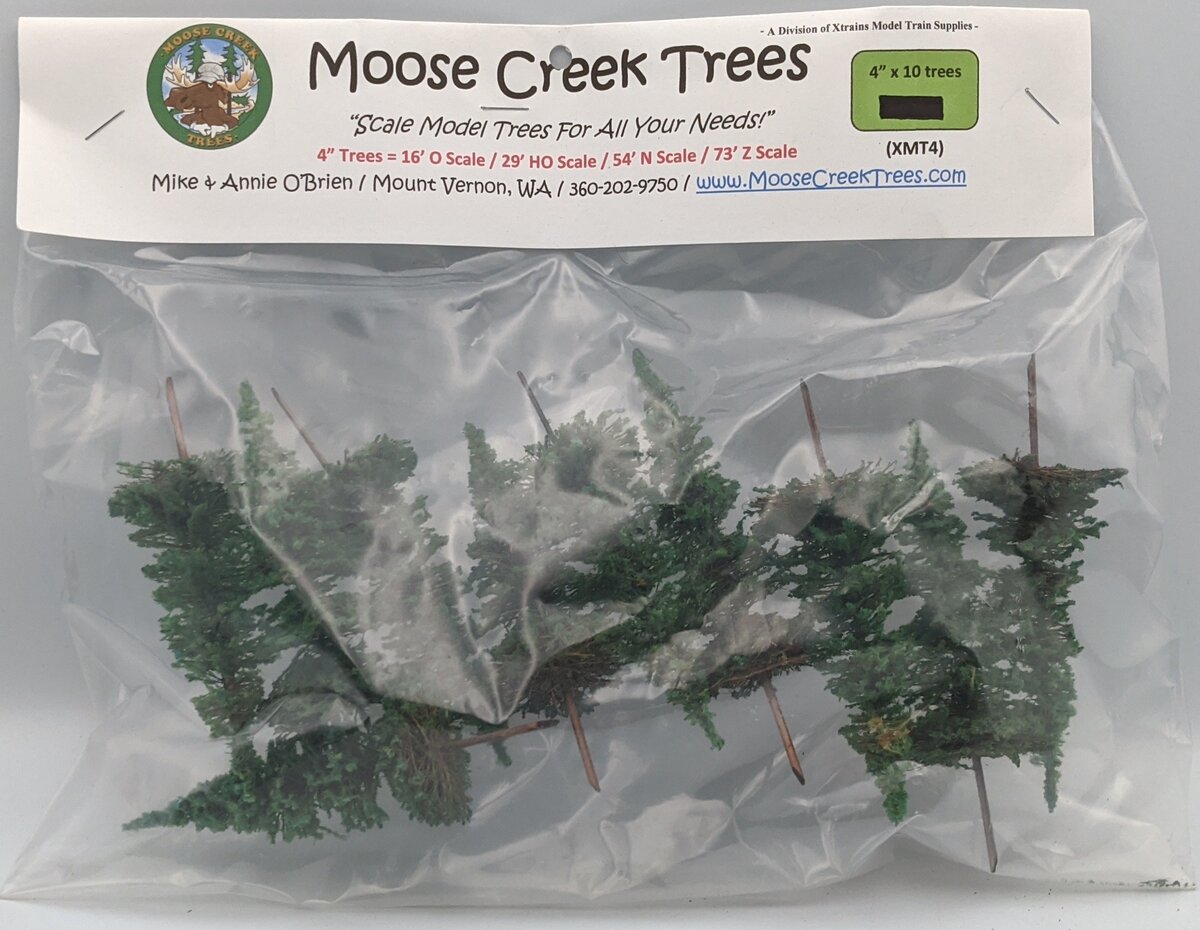 Moose Creek Trees XMT4 4" Trees (10 Pack)