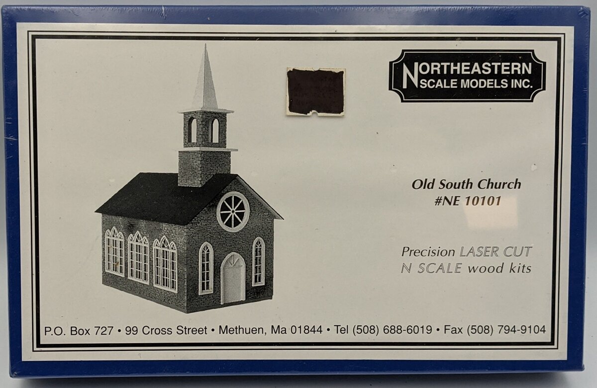 Northeastern Scale Models 10101 N Old South Church Building Kit