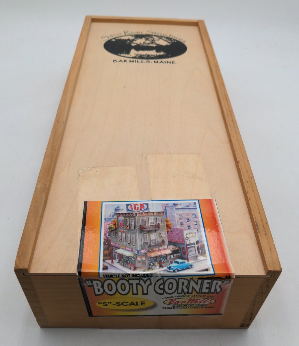 Bar Mills 092138 S Scale Booty Corner Building Kit