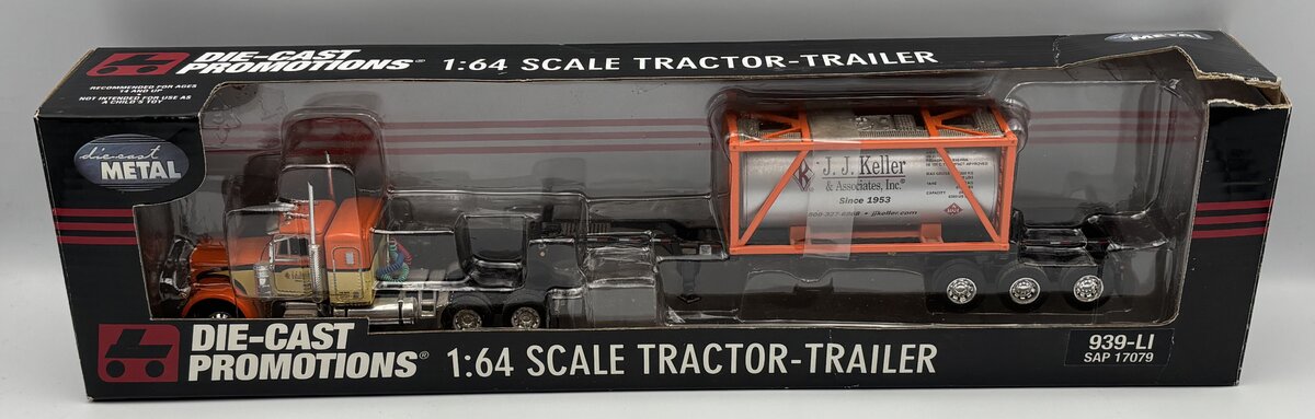 Die Cast Promotions 32458 1:64 J.J. Keller Semi-Tractor Trailer
