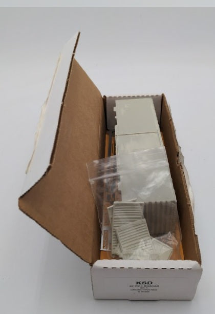 Kaslo Shops SK-1 S Scale 40' PS-1 Boxcar Undecorated Plastic Kit