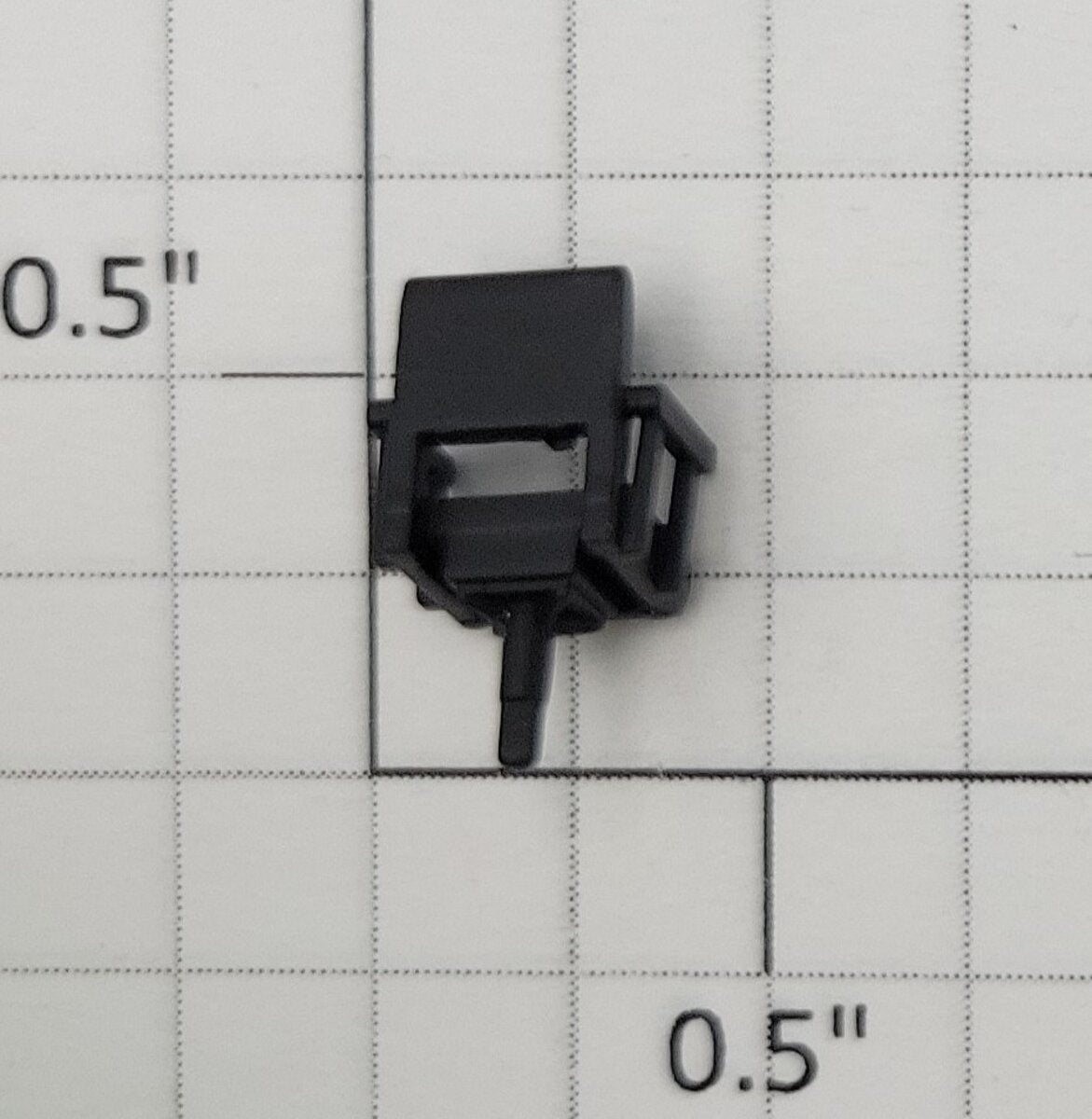 S-Helper 661-10-07-BK F Unit Black Plastic Cab Seat