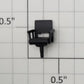 S-Helper 661-10-07-BK F Unit Black Plastic Cab Seat