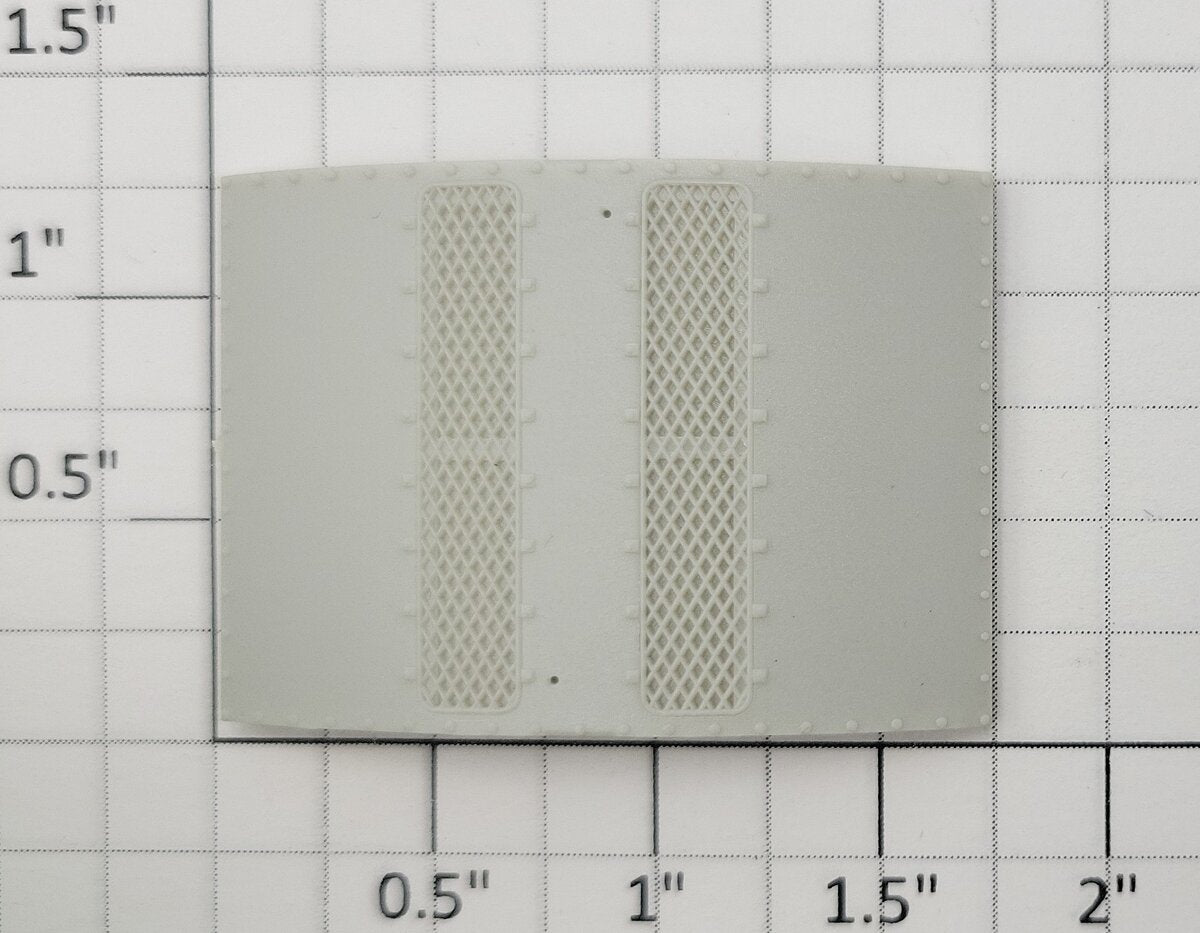 S-Helper 661-10-01 F3 Unpainted Dynamic Brake Panel