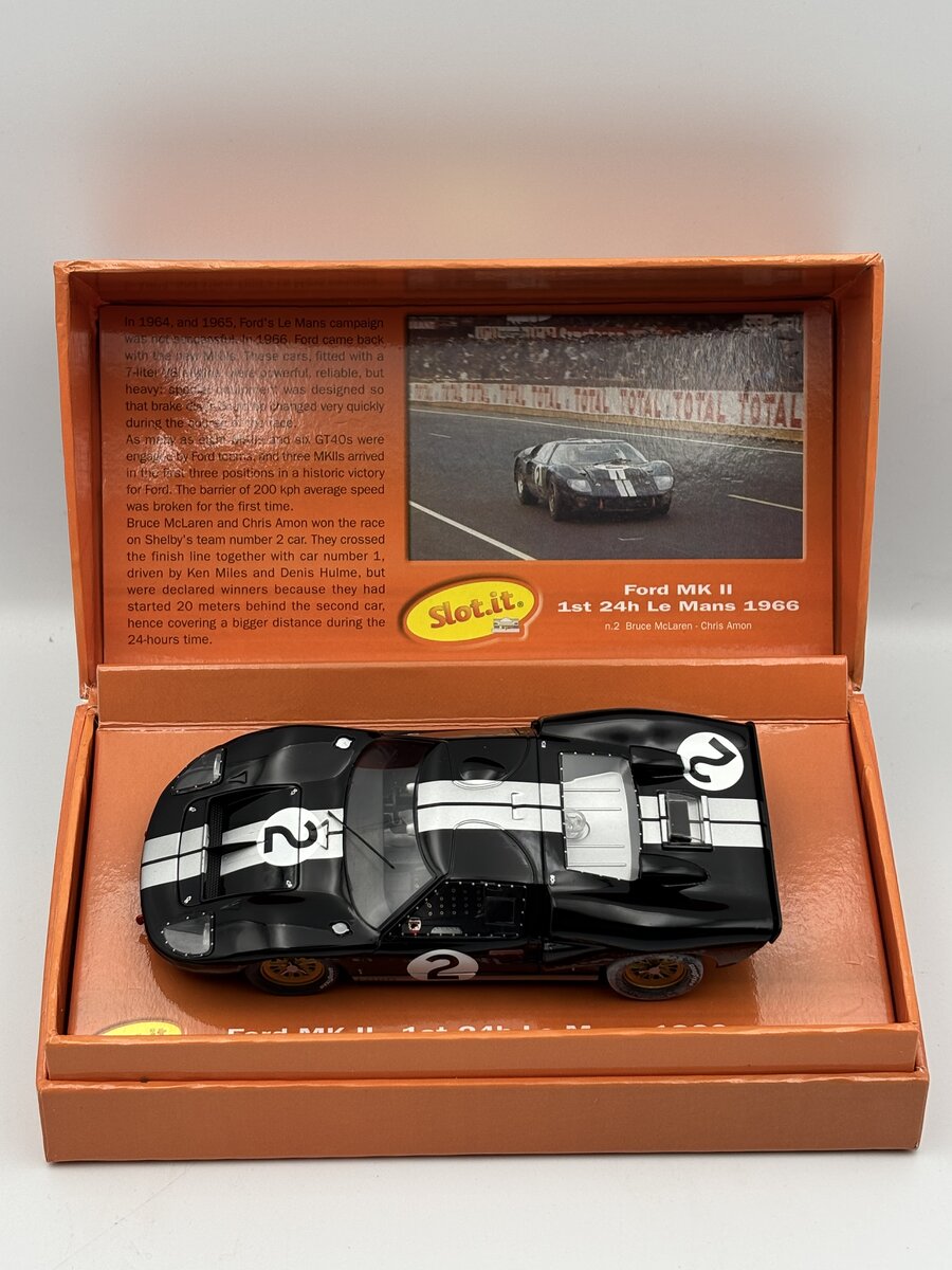Slot.It CW10 1:32 Ford MK II #2 1st Le Mans 1966 Slot Car