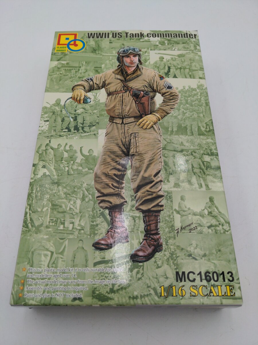 Classy Hobby MC16013 1/16 Scale WW2 US Tank Commander