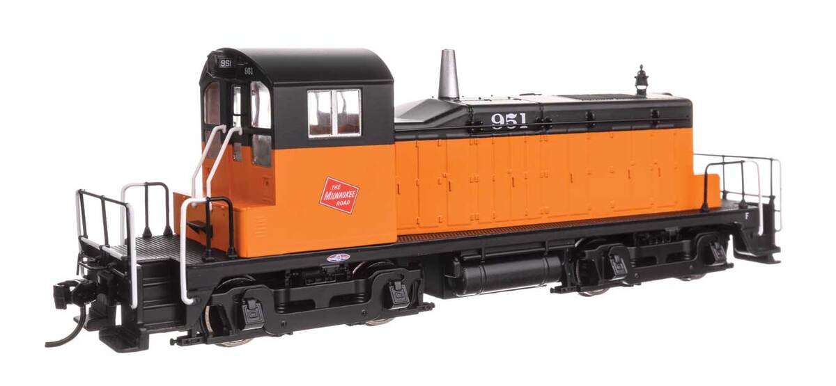 Walthers 910-9244 HO Milwaukee Road EMD SW1 Diesel Locomotive Standard DC #951