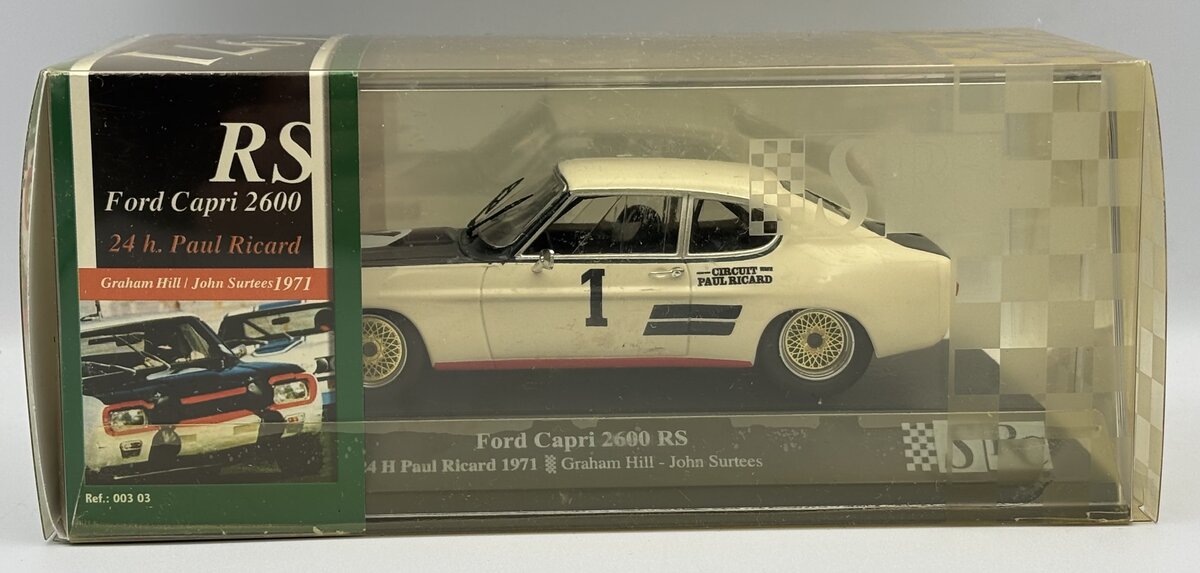 SRC 003 03 1:32 1971 Ford Capri 2600 RS Paul Ricard Slot Car