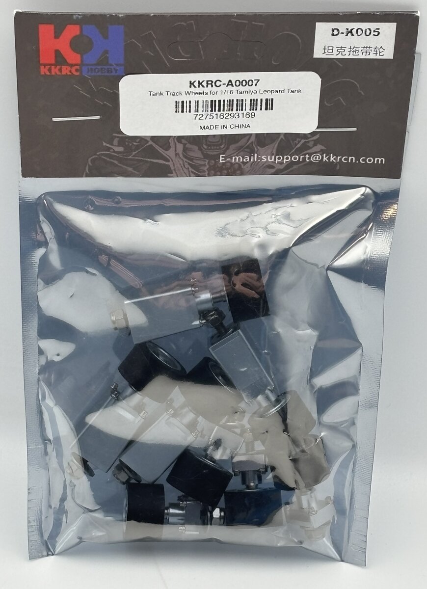 KKRC A0007 Tank Track Wheels For 1:16 Tamiya Leopard Tank