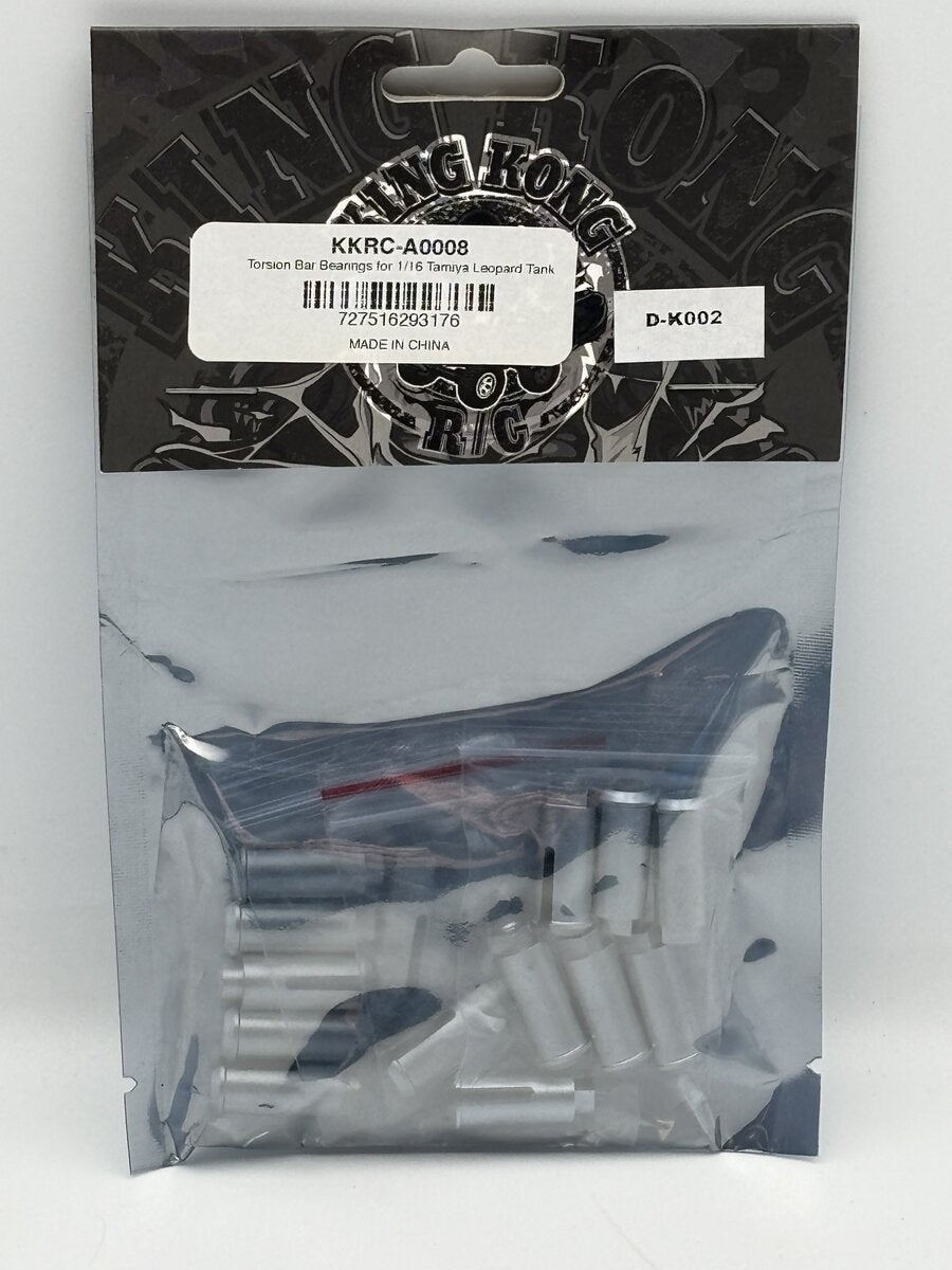 KKRC A0008 Torsion Bar Bearings For 1:16 Tamiya Leopard Tank