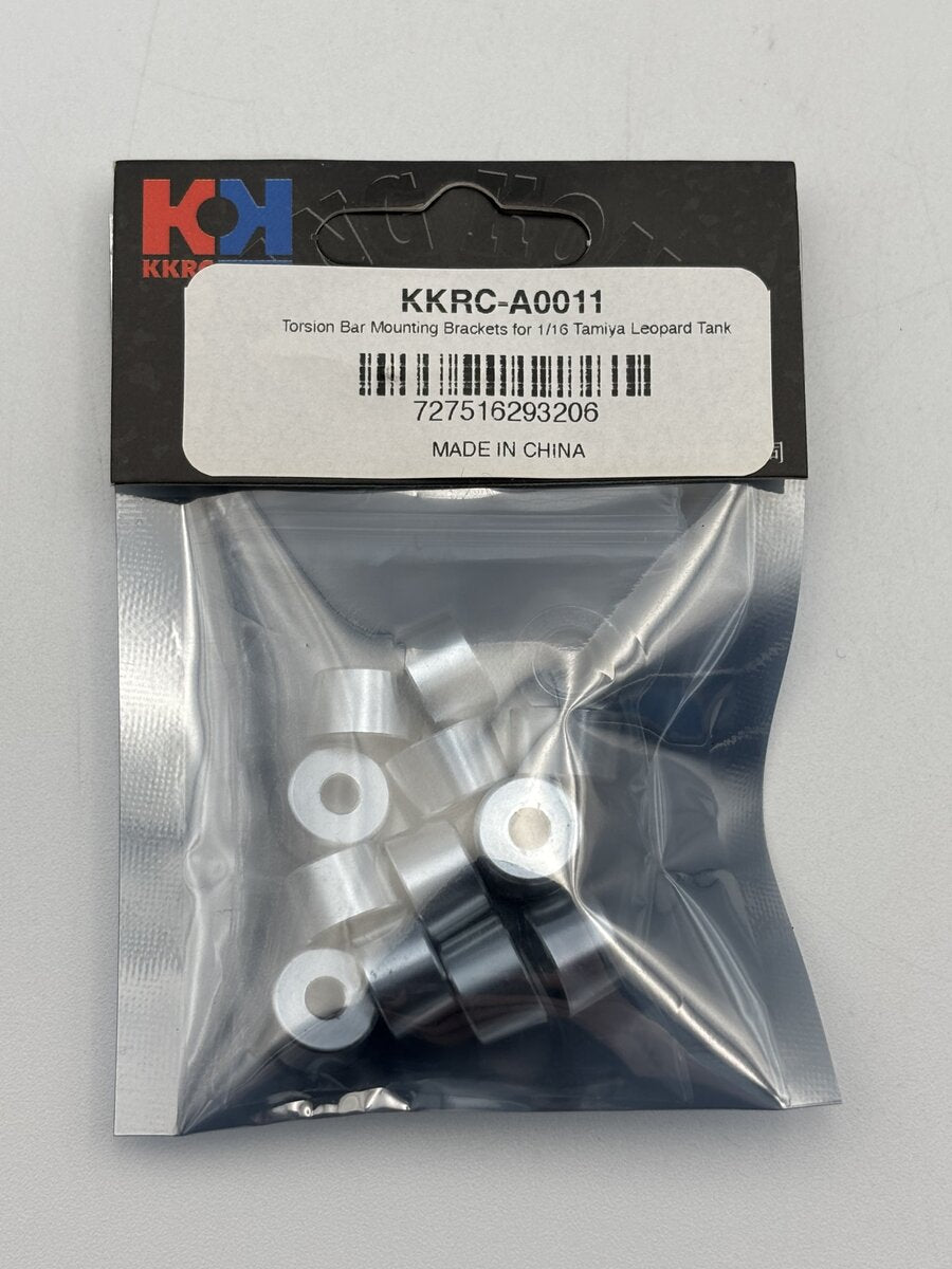 KKRC A0011 Torsion Bar Mounting Brackets For 1:16 Tamiya Leopard Tank