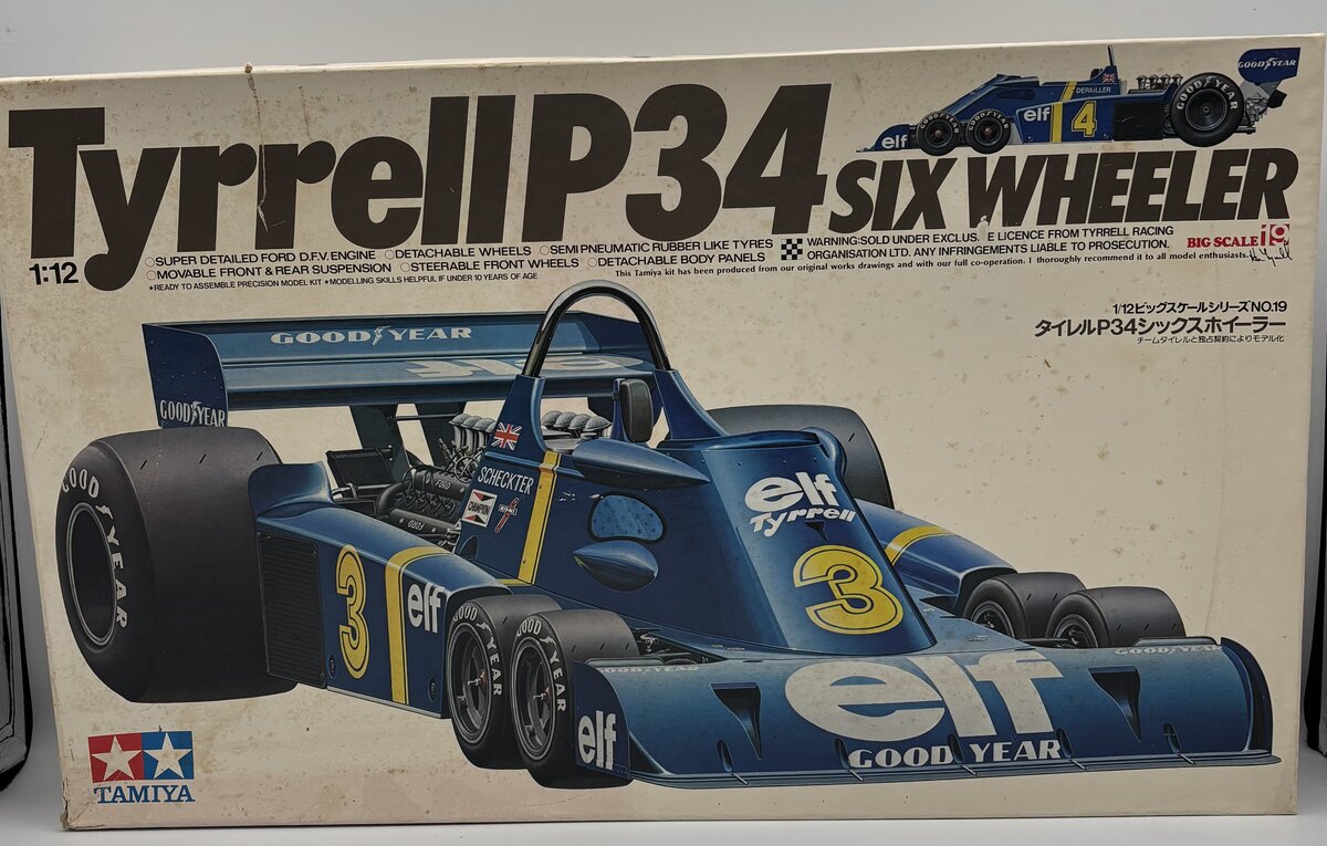 Tamiya BS1221 1:12 Tyrrell P34 Six Wheeler Kit