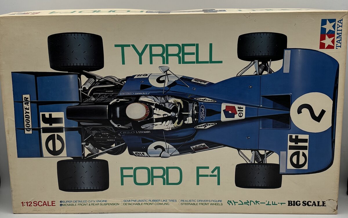 Tamiya BS1209 1:12 Tyrrell Ford-F1 Kit
