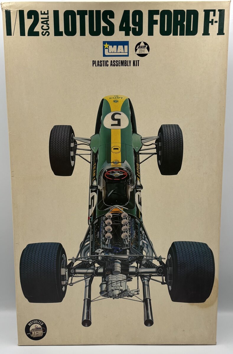 Imai 3203 1:12 Lotus 49 Ford F-1 Kit EX/Box