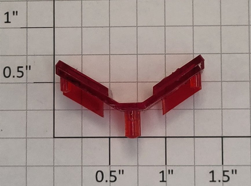 Lionel 28527-17 Red GP-7 Diesel Loco Number Board and Lens Insert #2001