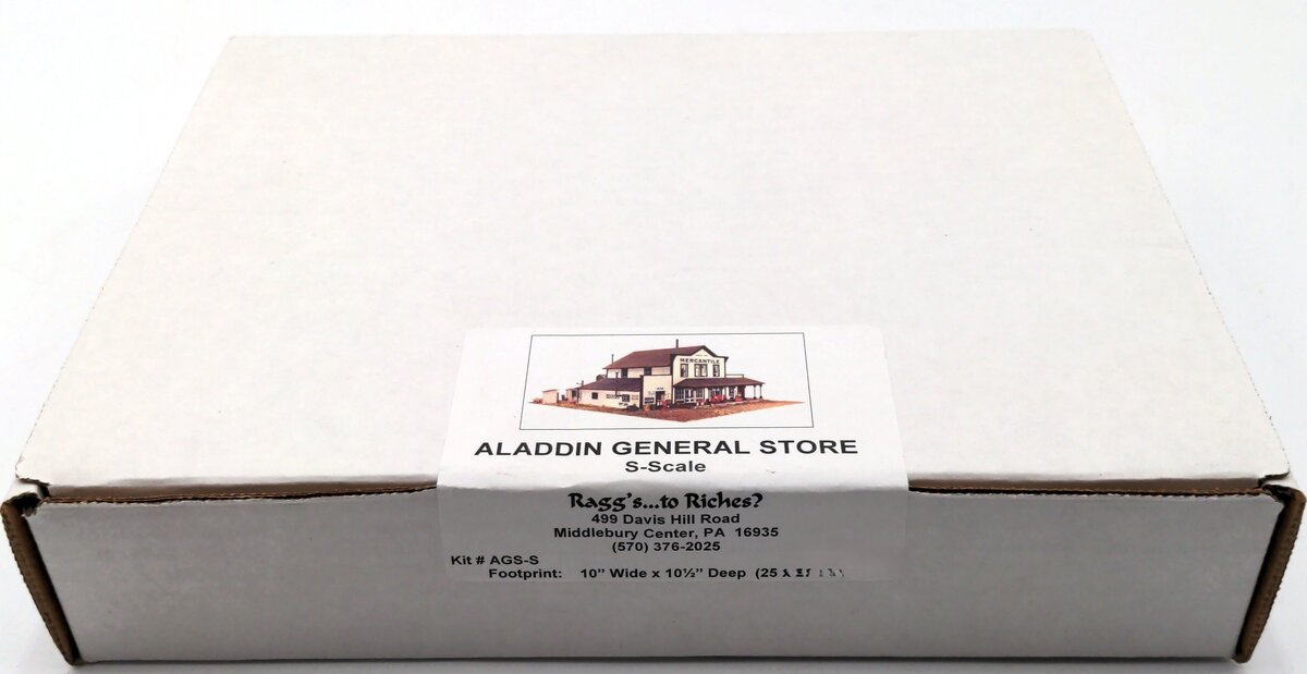 Raggs to Riches AGS-S S Scale Aladdin General Store