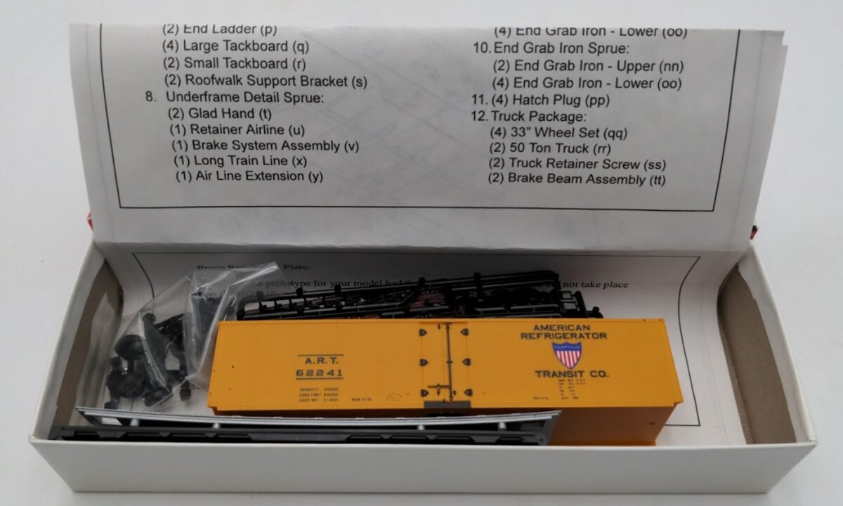 InterMountain 41705P-03 HO Scale Refrigerator A. R. T. # 62241 Premium Line Kit
