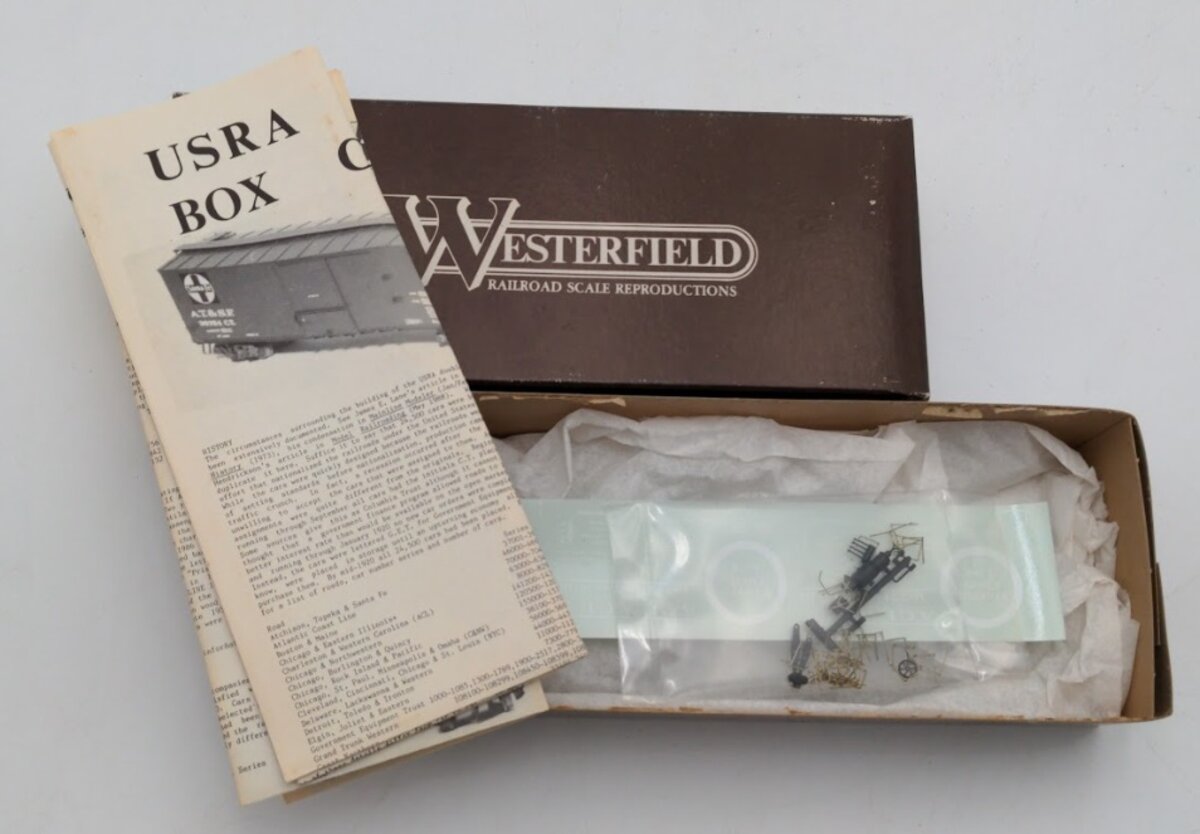 Westerfield 3802 HO Scale Atlantic Coast Line USRA DS Boxcar Kit