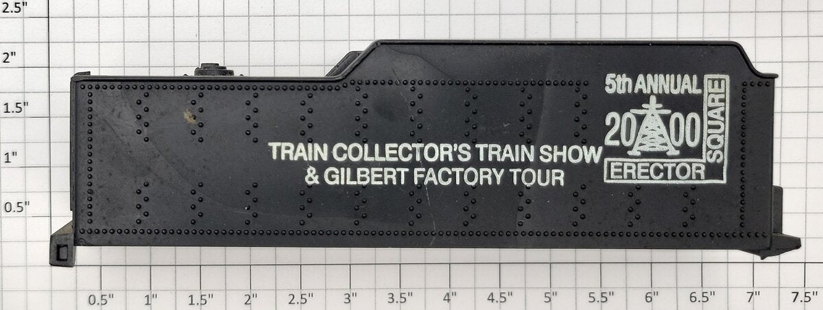American Flyer 2000-TCA Collector's Train Show Plastic Tender - Broken Step
