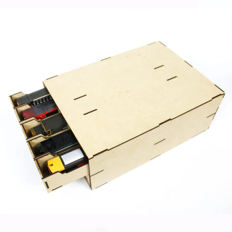 WWScenics WSLC-021 TT:120/OO-9 10 Drawer Locomotive Storage Box