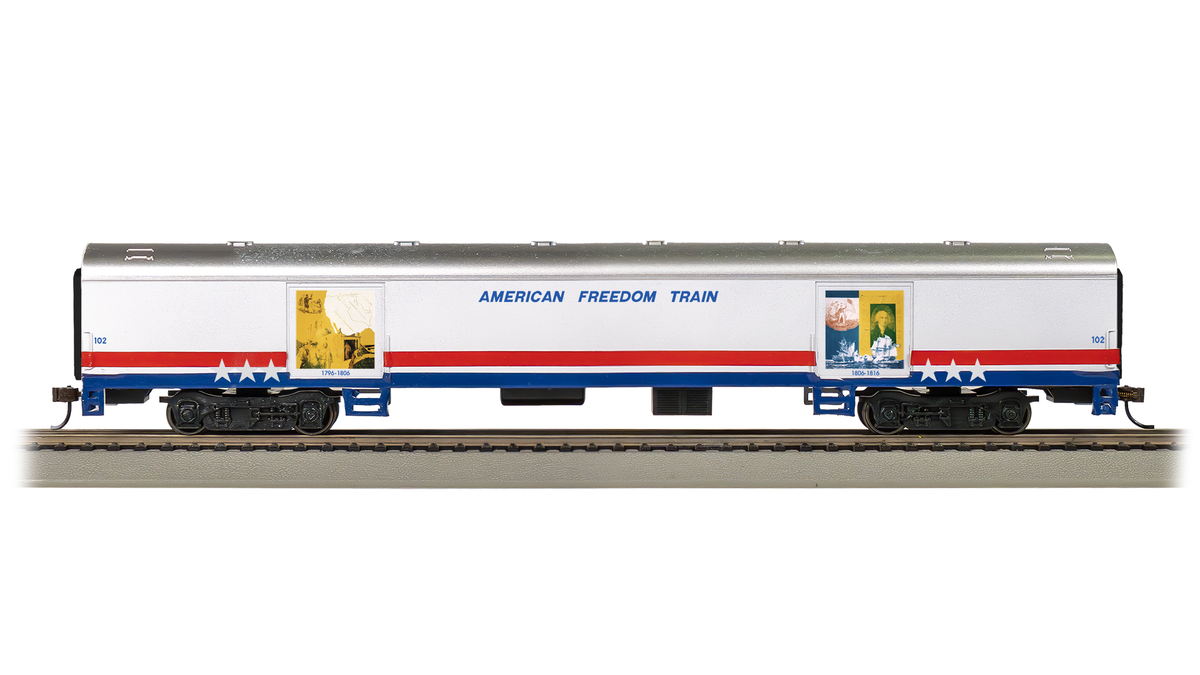 Bachmann 19902 HO American Freedom Train Exhibit Car #102 (1796-1816)
