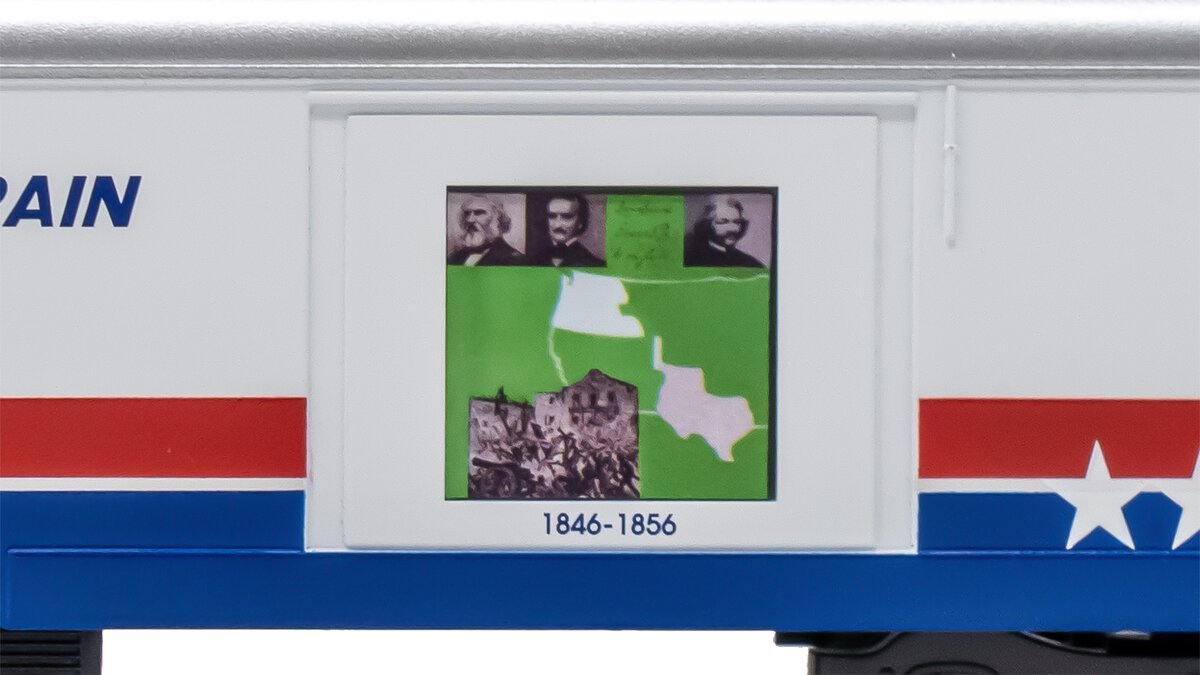 Bachmann 19904 HO American Freedom Train Exhibit Car #104 (1836-1856)