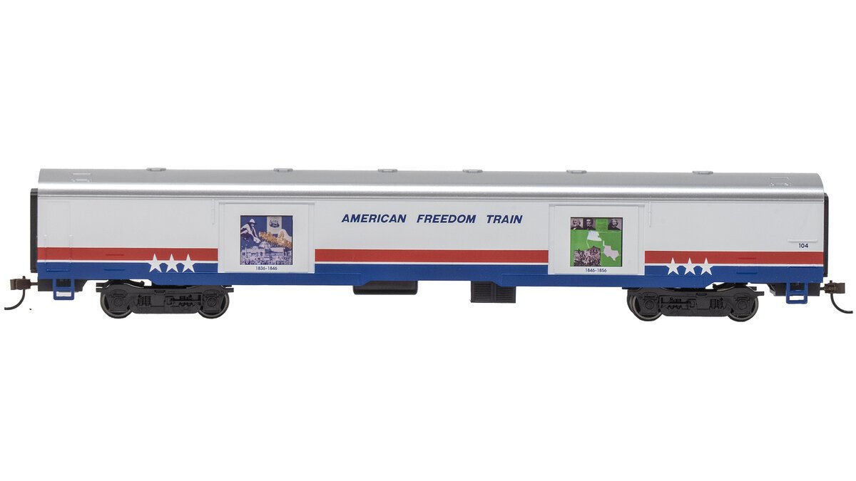Bachmann 19904 HO American Freedom Train Exhibit Car #104 (1836-1856)