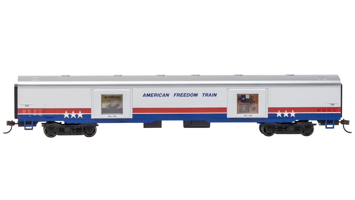 Bachmann 19904 HO American Freedom Train Exhibit Car #104 (1836-1856)