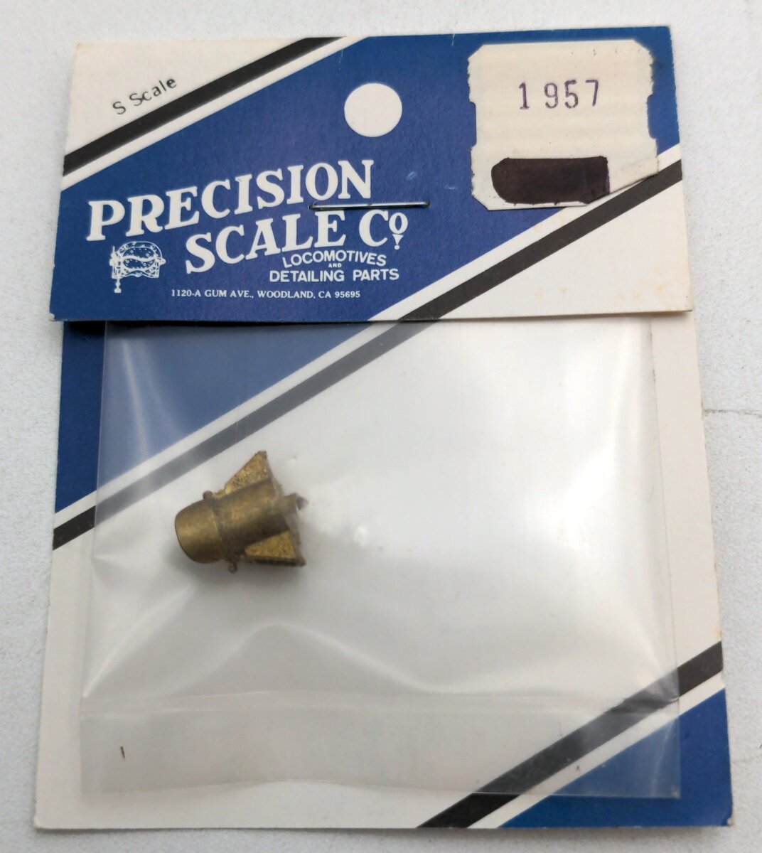 Precision Scale Co. 1957 S Scale Headlight With Visor