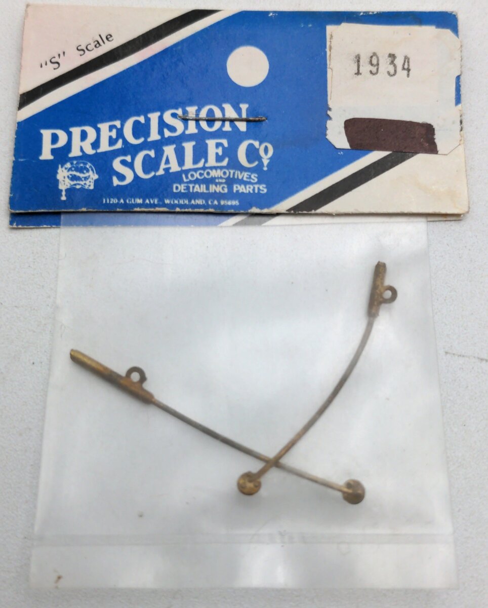 Precision Scale Co. 1934 S Scale D&RGW Deck Braces