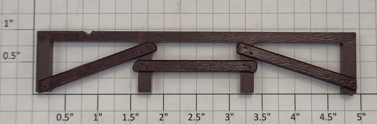 Lionel 12773-40 Tuscan Right Hand Short Platform Support