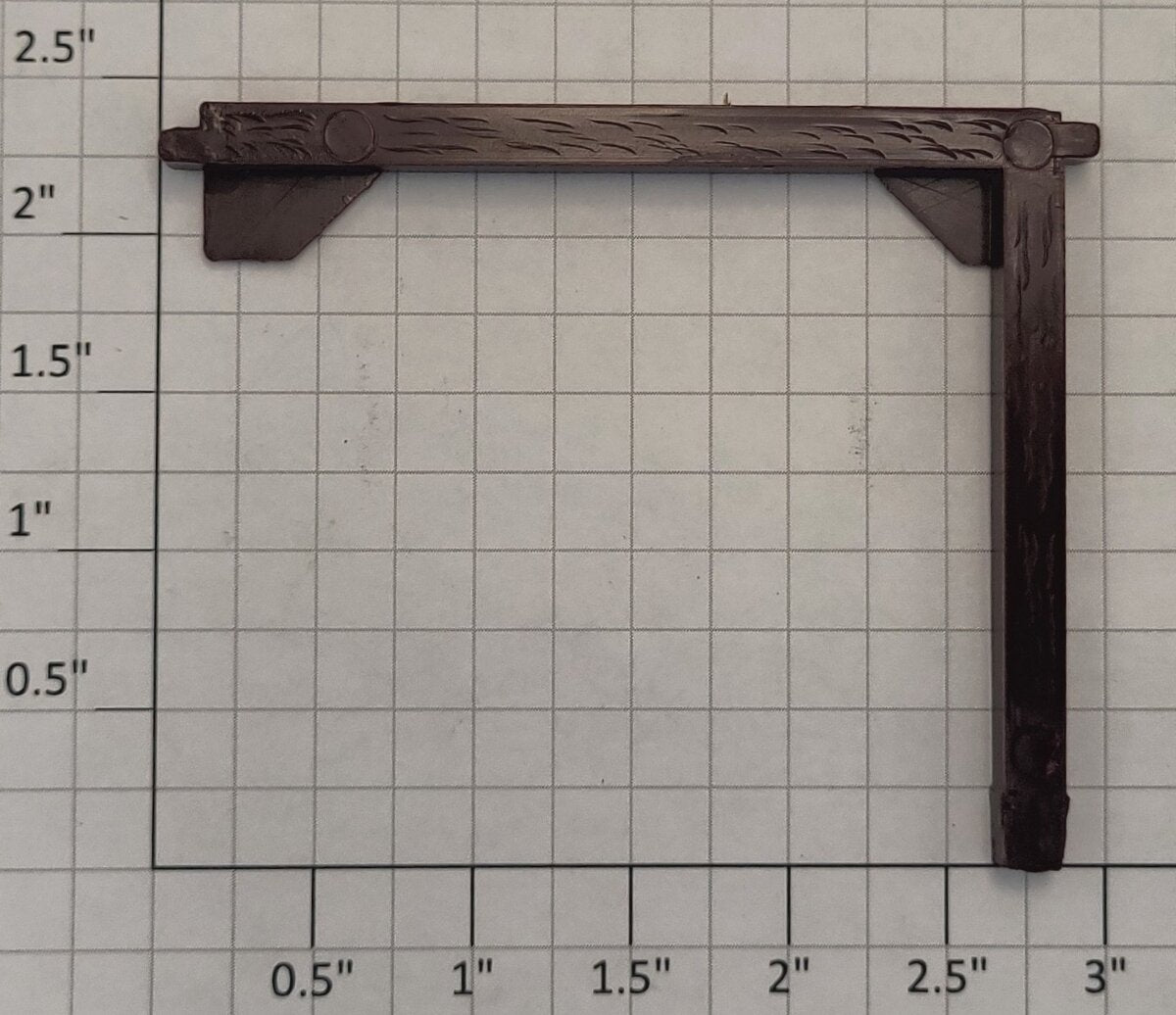 Lionel 12773-45 Tuscan Plastic Freight Platform Right Hand Roof Support Beam
