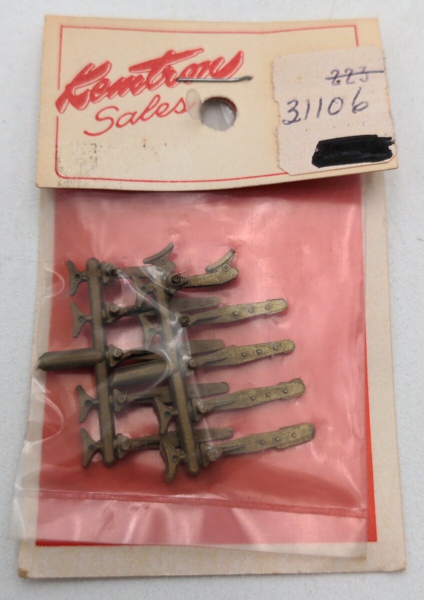 Kemtron 31106 HO Scale Brake Shoes With Hangers