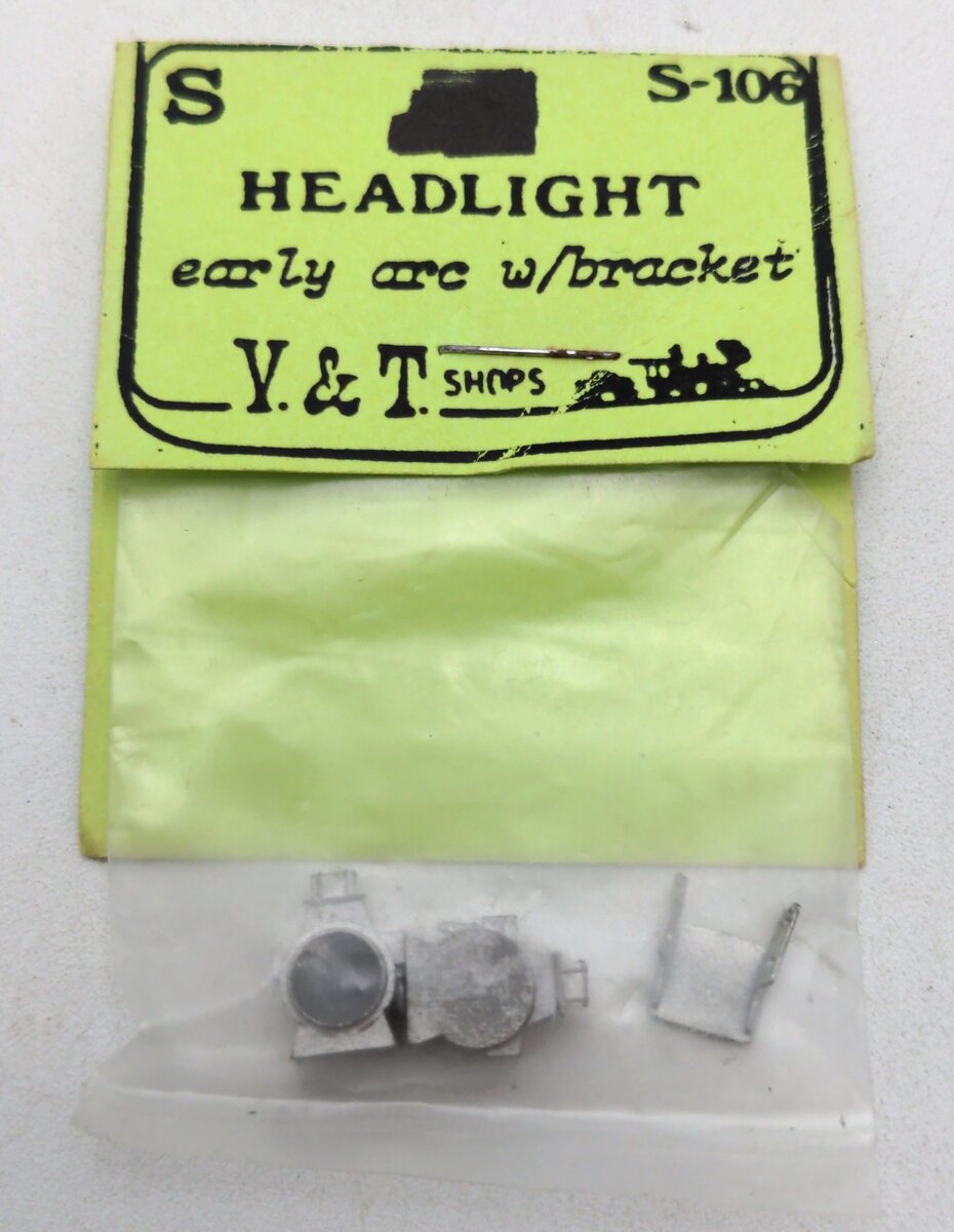V & T Shops S-106 Headlight Early Arc with Bracket