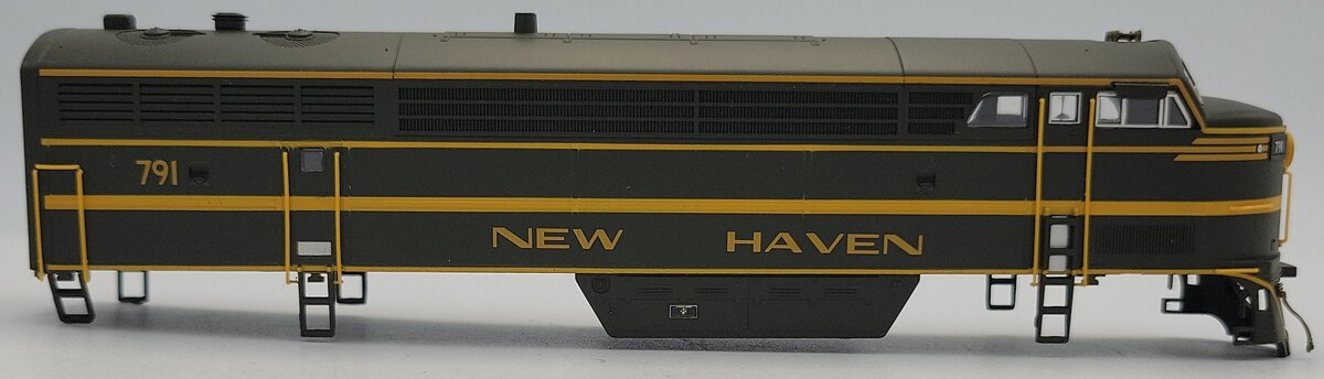 True Line 791 HO New Haven C-Liner Diesel Locomotive Shell #791