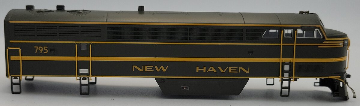 True Line 795 HO New Haven C-Liner Diesel Locomotive Shell #795