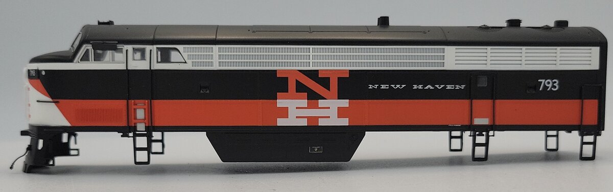 True Line 793 HO New Haven C-Liner Diesel Locomotive Shell #793